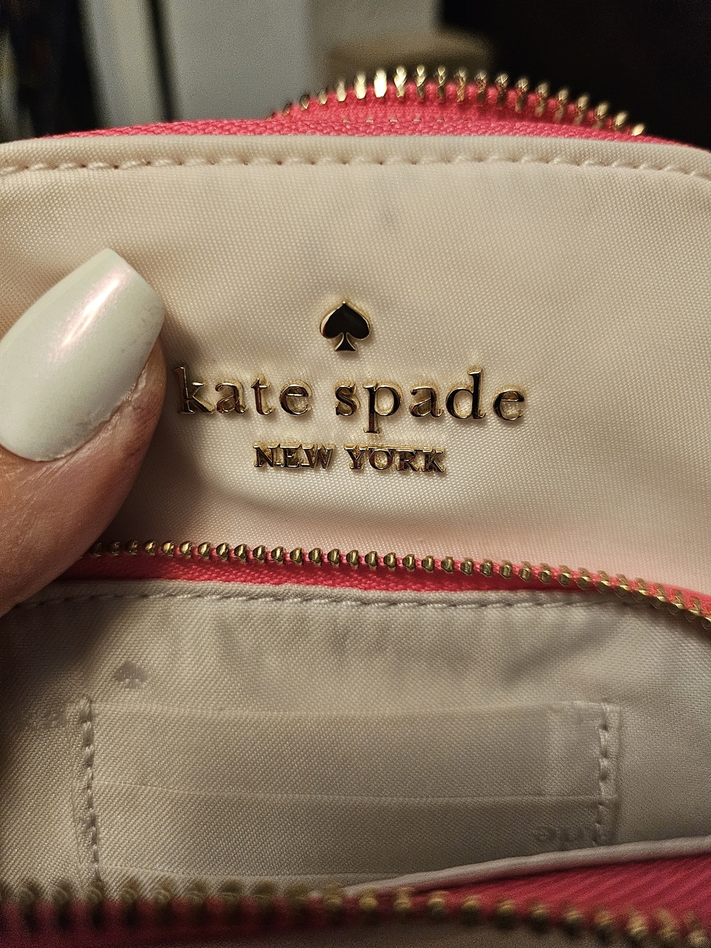 Kate Spade New York Cream and Pink Crossbody Bag - Picture 6 of 6